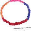 KICHOUSE 1pc Rally Ring Elastic Rainbow Rope Elastic Fleece ...