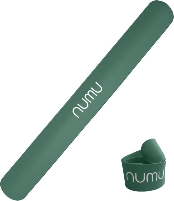 Numu Yoga Mat Strap Slap Band - Easy Snap On to Keep Exercis...