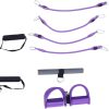 KICHOUSE 1pc Purple Exercise Bands Resistance Bands Exercise...