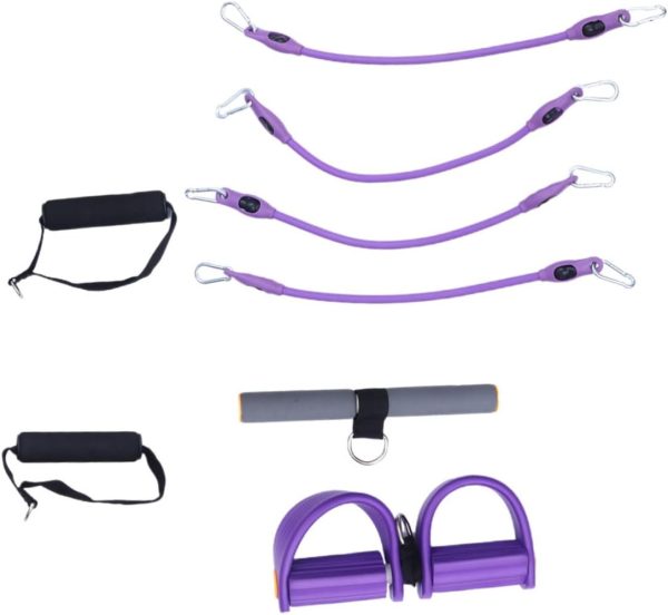 KICHOUSE 1pc Purple Exercise Bands Resistance Bands Exercise...