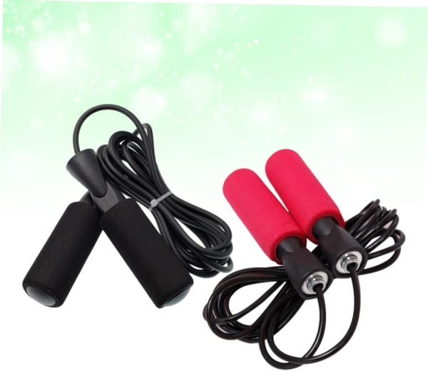 KICHOUSE 2pcs Sports Jump Rope Jumping Rope Jump Ropes for F...