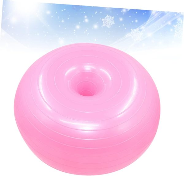 KICHOUSE 1pc Balance Ball Inflatable Balloon Balls Portable ...