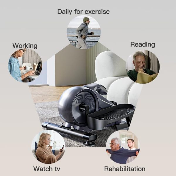 MAIBO Ellipse Leg Exerciser, Under Desk Elliptical Bike Peda...