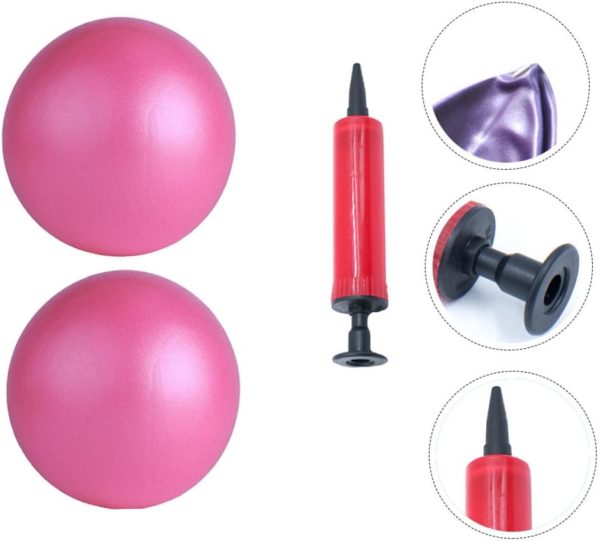 Sosoport Pilates Auxiliary Ball Gym Medicine Balls for Exerc...