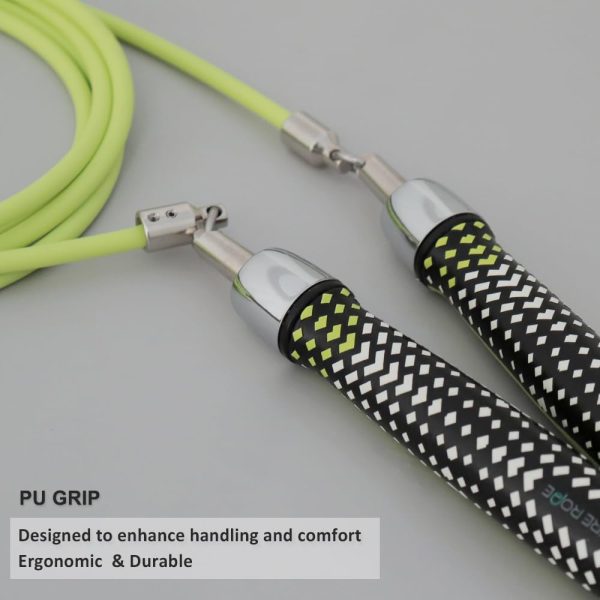 HEREROPE 1/4LB Weighted Jump Rope for Speed, Cardio, Boxing ...
