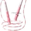 Skipping Rope Gym Bench Adjustable Jumping Jump Rope Ropeles...