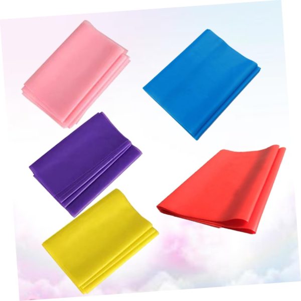 5pcs Exercise Band Resistance Bands for Exercise Stretch Ban...
