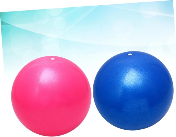 2pcs Exerciese Ball Pilates Ball Inflatable Yoga Training Ba...