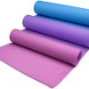 4mm Thickness Yoga Mat Exercise Pad For Health Fitn