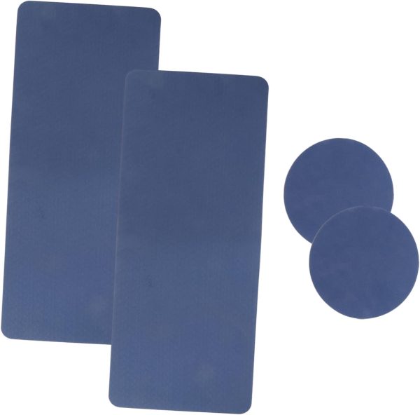 4pcs Tpe Yoga Mat Stretching Mat Mats Pads Gym Wheel Workout...