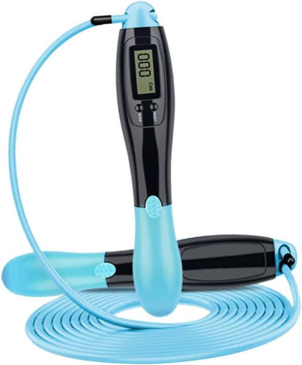 1pc Counting Jump Rope Push up Bar Jumping Cable Speed Rope ...