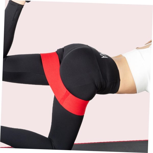 BESPORTBLE Hip Ring Elastic Band Stretch Bands Squat Wedge E...
