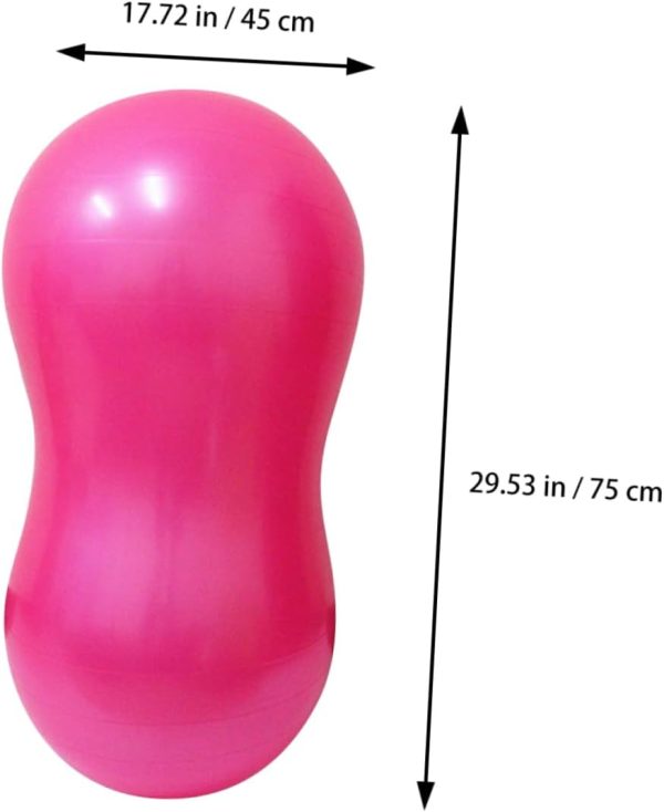 Balancer Exercising Ball Exercise Yoga Large Fitness Gym Bal...