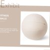 VANZACK Yoga Ball Gym Ball Non-Slip Exercise Mat Yoga Fitnes...