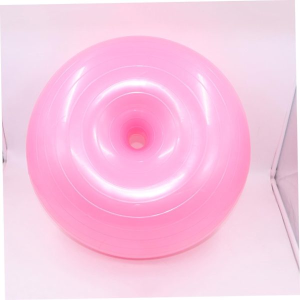 Toddmomy 1pc Fitness Portable Inflatable Balloon Yoga Ball E...