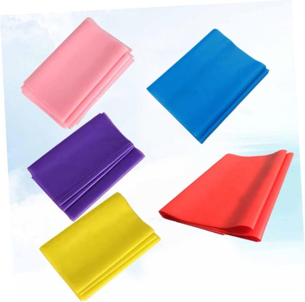 KICHOUSE 5pcs Resistance Hip Band Stretch Band Exercise Band...