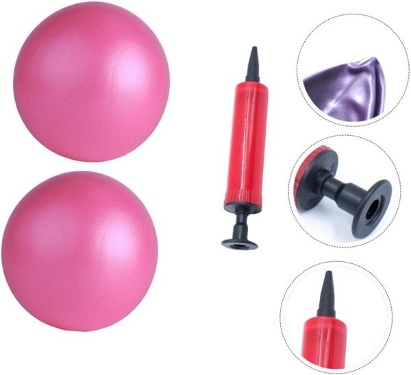 PVC Fitness Ball Yoga Ball with Pump Ball for Yoga Kickball ...