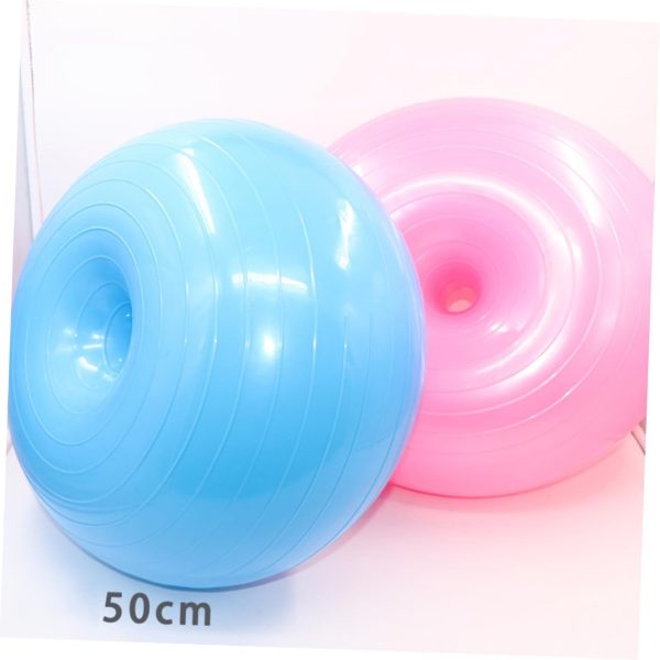 KICHOUSE 1pc Balance Ball Inflatable Balloon Balls Portable ...