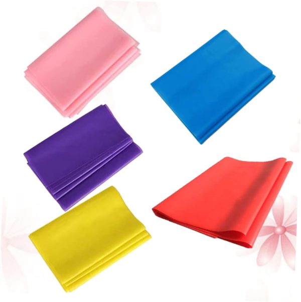 KICHOUSE 5pcs Resistance Hip Band Stretch Band Exercise Band...