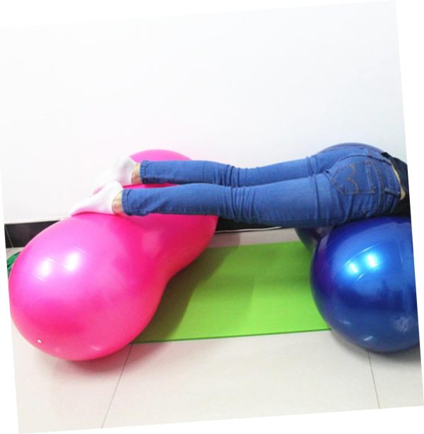 Exercise Ball Yoga Large Balance Tube Gym Equipment Physical...