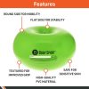 Body Sport Donut Ball – Durable, Inflatable Exercise Ball fo...