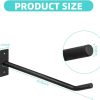 Metal Exercise Ball Holder Wall Mount(Set of 2),Black Yoga B...