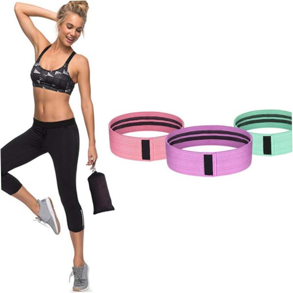 KICHOUSE 1 Set Fitness Exercise Bands Strength Lifting Belt ...