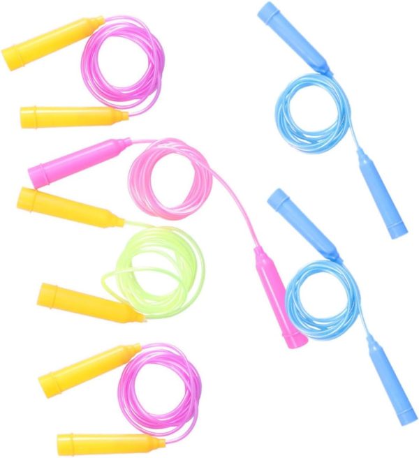 6pcs 's Skipping Rope Jump Rope Jumping Jump Rope Mat Climbi...