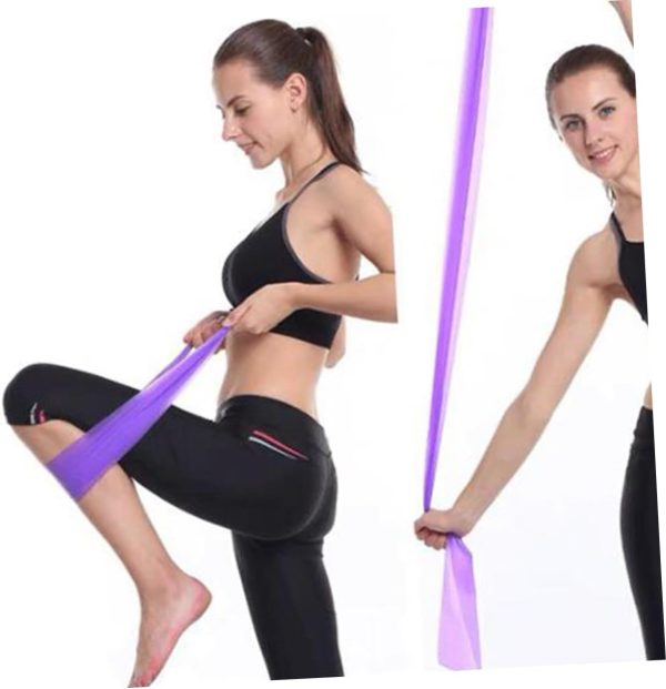 5pcs Exercise Band Resistance Bands for Exercise Stretch Ban...