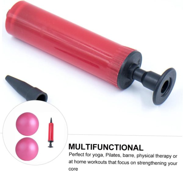 1 Set Pilates Auxiliary Yoga Ball Physical Torque Gym Kickba...