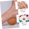 Sosoport High-Density Cork Yoga Ball Non-Shedding Fascia Bal...