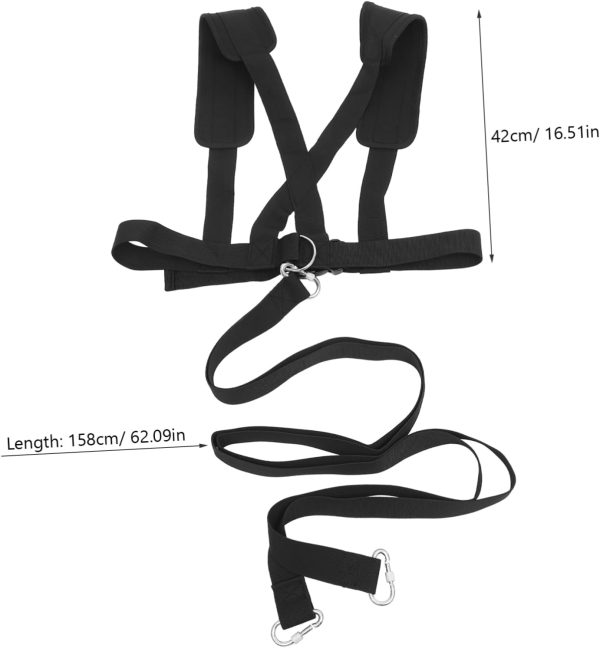 Breathable Weight Resistant Band Training Support for Sports...