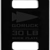 GORUCK Ruck Plates, Available in 20LBS and 30LBS