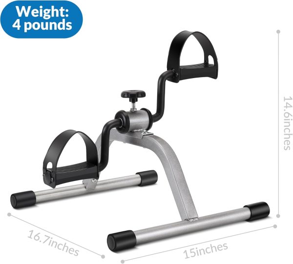 Pedal Exercise Mini Exercise Bike for Leg and Arm Recovery E...