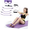 KICHOUSE 1pc Purple Exercise Bands Resistance Bands Exercise...
