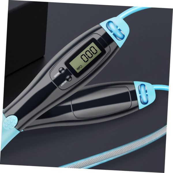 1pc Counting Jump Rope Push up Bar Jumping Cable Speed Rope ...
