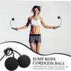 1 Pair Skipping Rope Replacement Ball Jump Rope Mat Beaded J...
