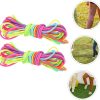 2pcs Rubber Band Jump Rope for Battle Rope Weighted Jump Rop...