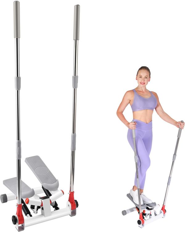 Twist Stepper with Handlebar for Home Exercise, Twisted Stai...