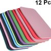12pcs Yoga Sitting Pad Yoga Mat Large Exercise Knee Pad Yoga...