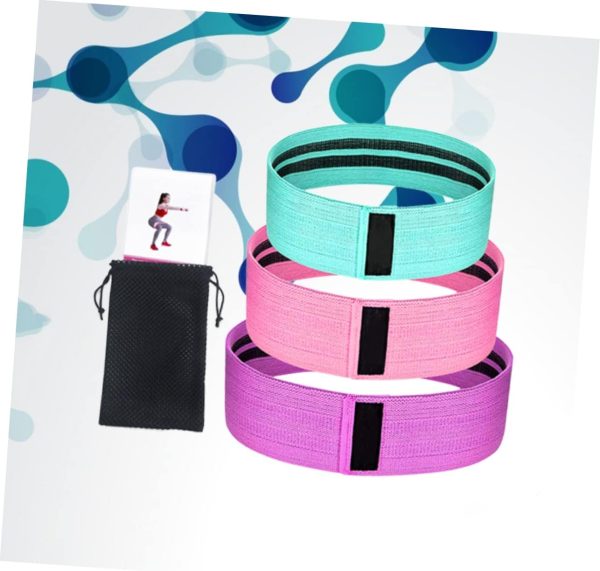 KICHOUSE 1 Set Fitness Exercise Bands Strength Lifting Belt ...
