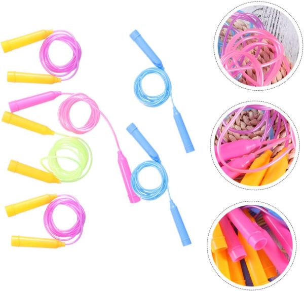 6pcs 's Skipping Rope Jump Rope Jumping Jump Rope Mat Climbi...