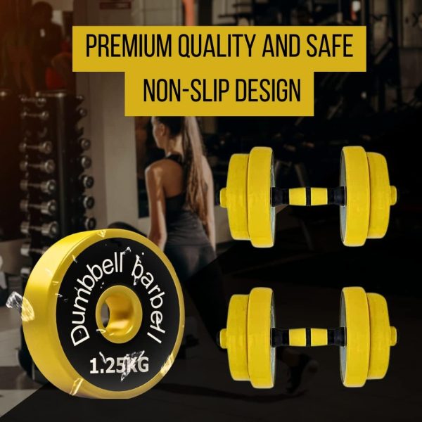 Free Weights 2-in-1 Set, Non-Slip Neoprene Hand, All-Purpose