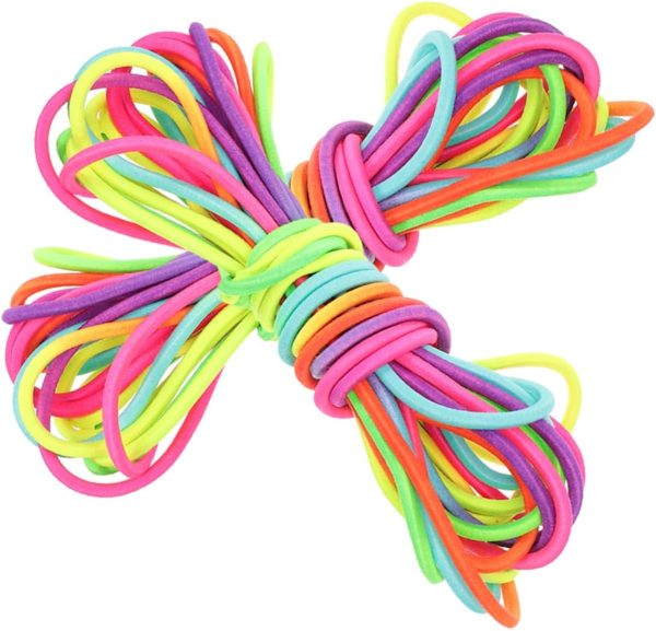 2pcs Rubber Band Speed Rope Jump Rope for Rainbow Rope Skip ...