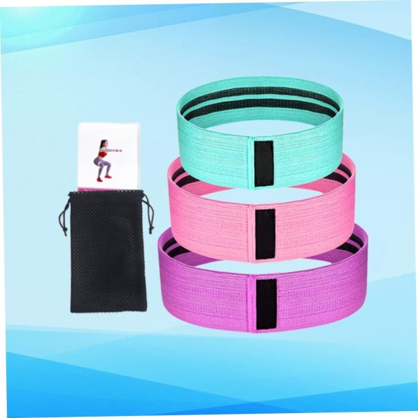 KICHOUSE 1 Set Fitness Exercise Bands Strength Lifting Belt ...