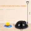 Sportneer Balance Ball Trainer with Resistance Bands and Pum...