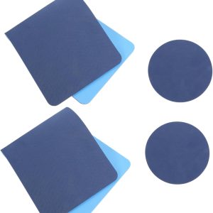 4pcs Tpe Yoga Mat Wheel Workout Stretching Mat Pads Yoga Mat...