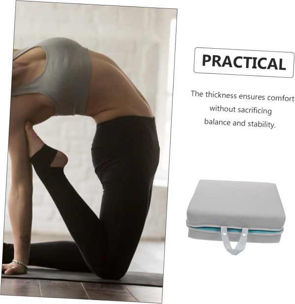 Foldable Kneeling Mat Wheel Yoga Pants Padded Thick Yoga Mat...