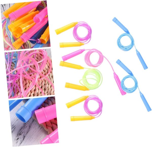 6pcs 's Skipping Rope Jump Rope Jumping Jump Rope Mat Climbi...