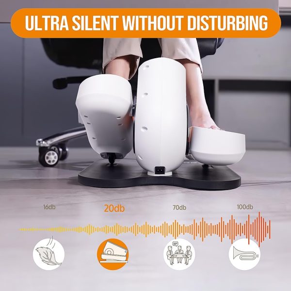 Under Desk Elliptical Exercise Machines, Quiet Electric Seat...